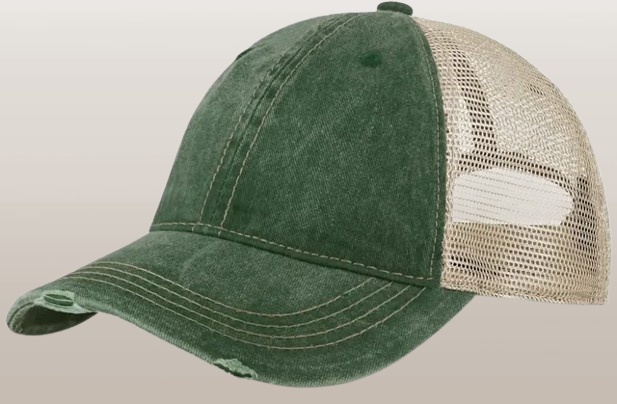 כובע דגם Drift עם בד נושם ורצועה אחורית