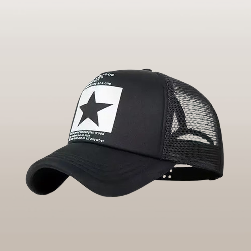 כובע דגם Stealth עם רשת אחורית לנשימה